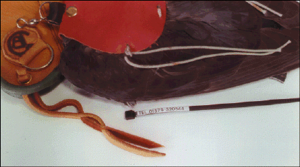 Just consider the Telephone Numbered Cable Tie as part of your everyday falconry kit.